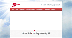 Desktop Screenshot of maryburghhub.info